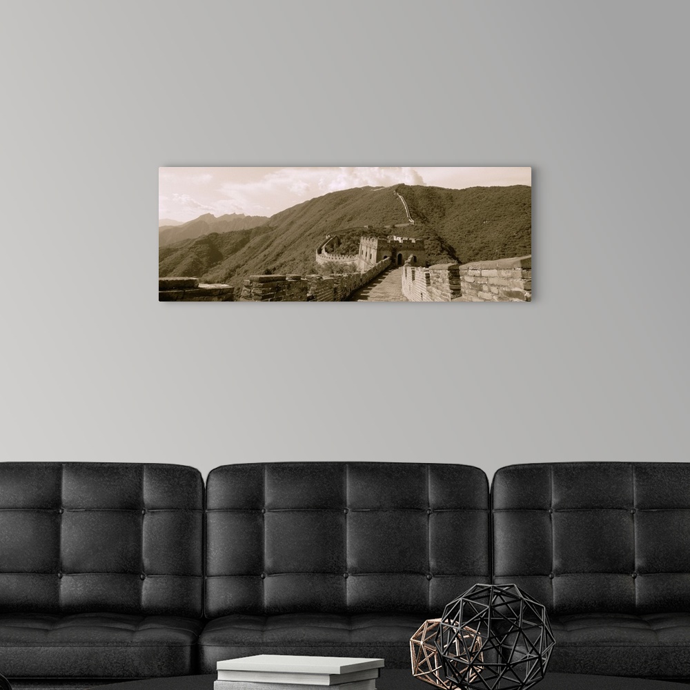 A modern room featuring China, View of the Great Wall of China