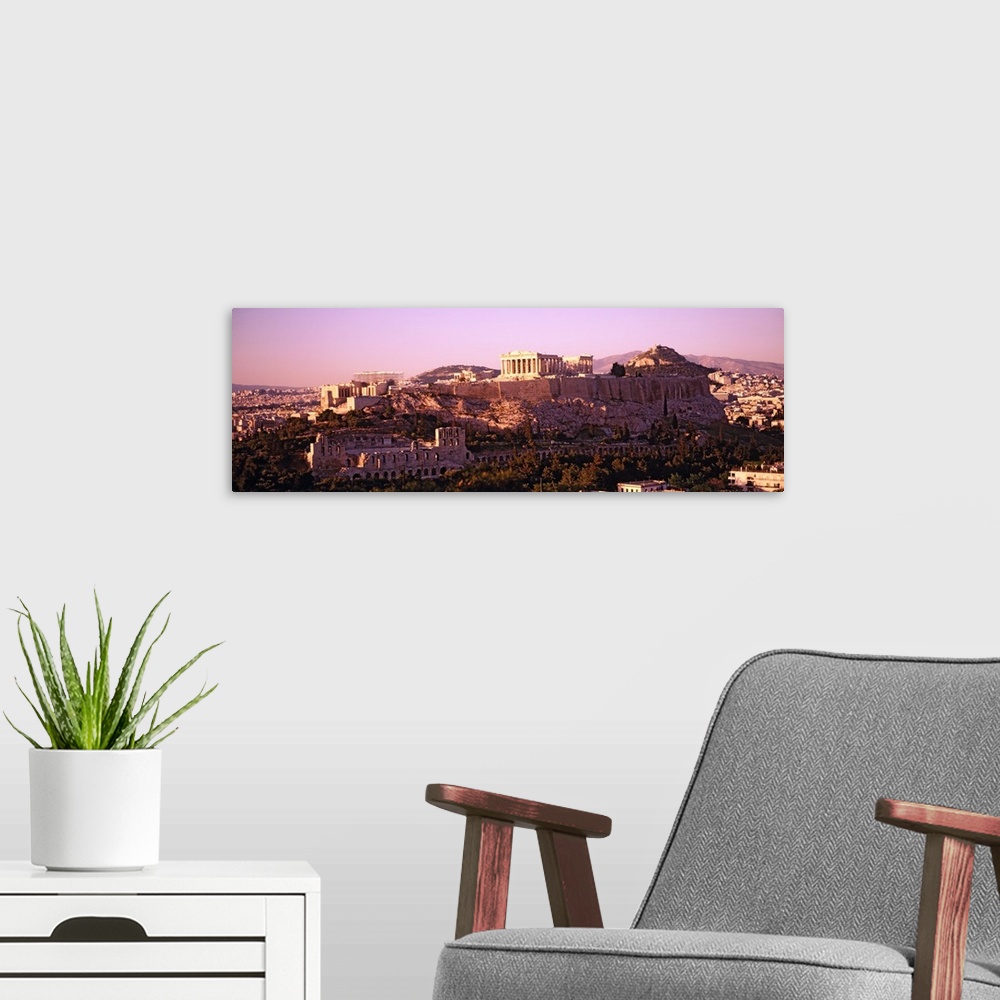 A modern room featuring Cityscape, Athens, Greece