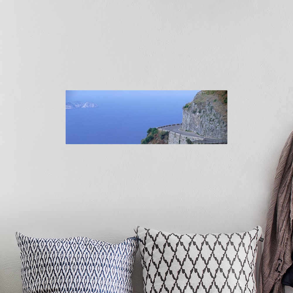 A bohemian room featuring Cliff Road near Positano Italy