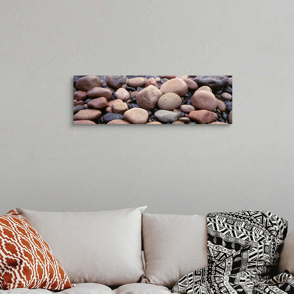 A bohemian room featuring Close-up of rocks, Acadia National Park, Maine