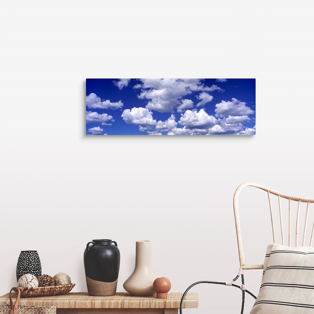 A farmhouse room featuring Clouds