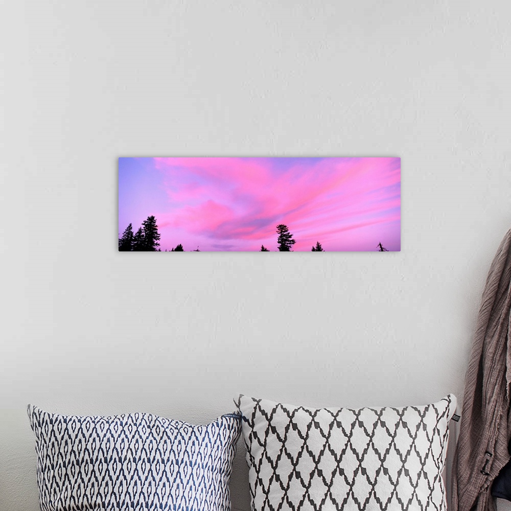 A bohemian room featuring Clouds Crater Lake OR