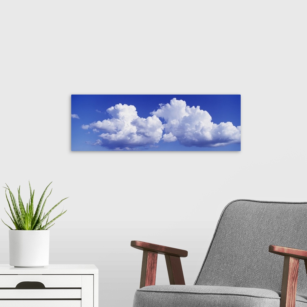A modern room featuring Clouds MA