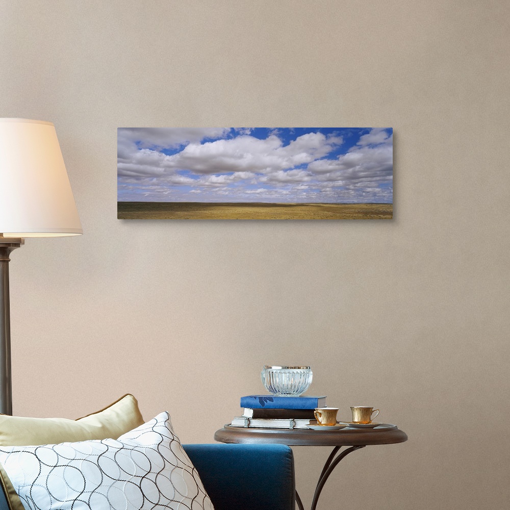 A traditional room featuring Clouds over a landscape, North Dakota