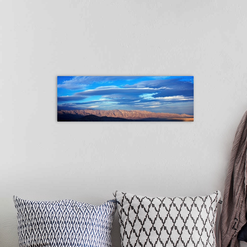 A bohemian room featuring Clouds over Anza Borrego Desert State Park, Borrego Springs, California, USA