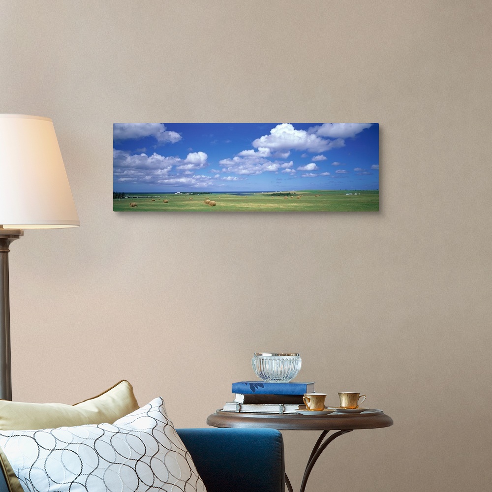 A traditional room featuring Clouds over Farms Prince Edward Island Canada