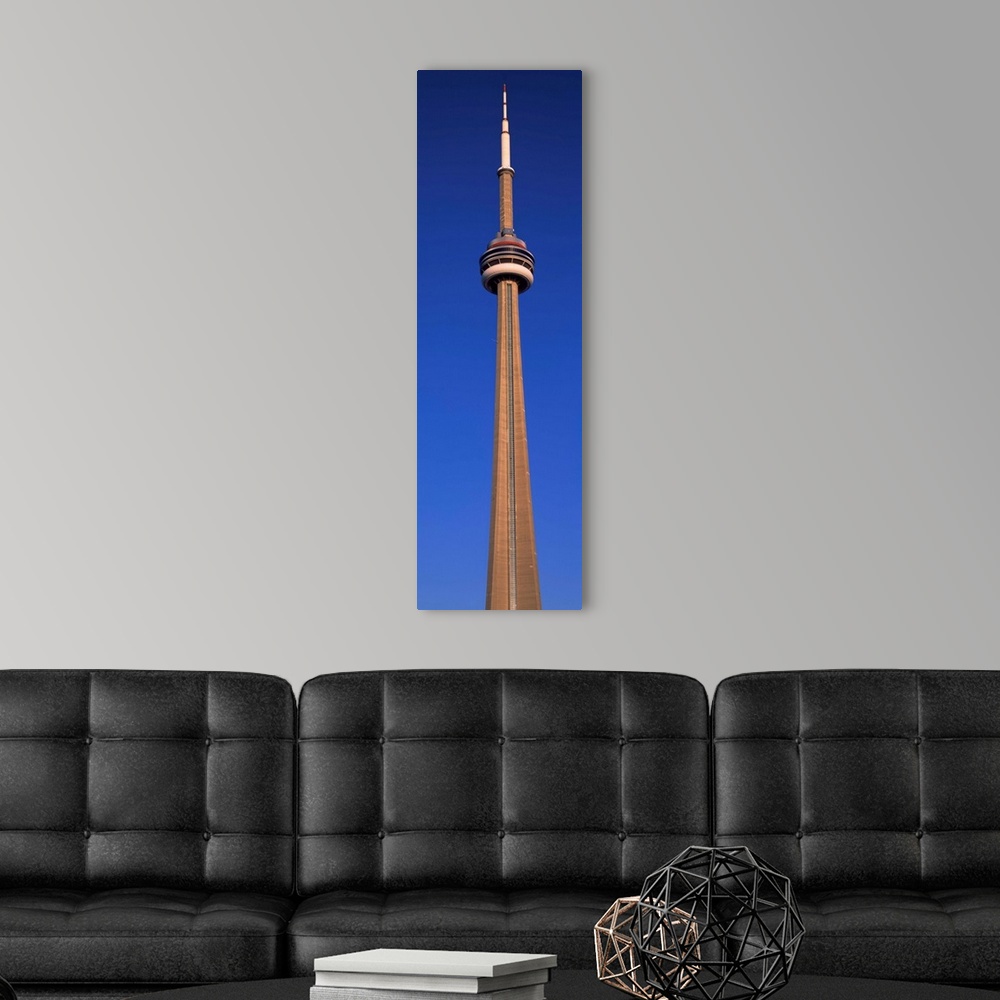 A modern room featuring CN Tower Ontario Canada