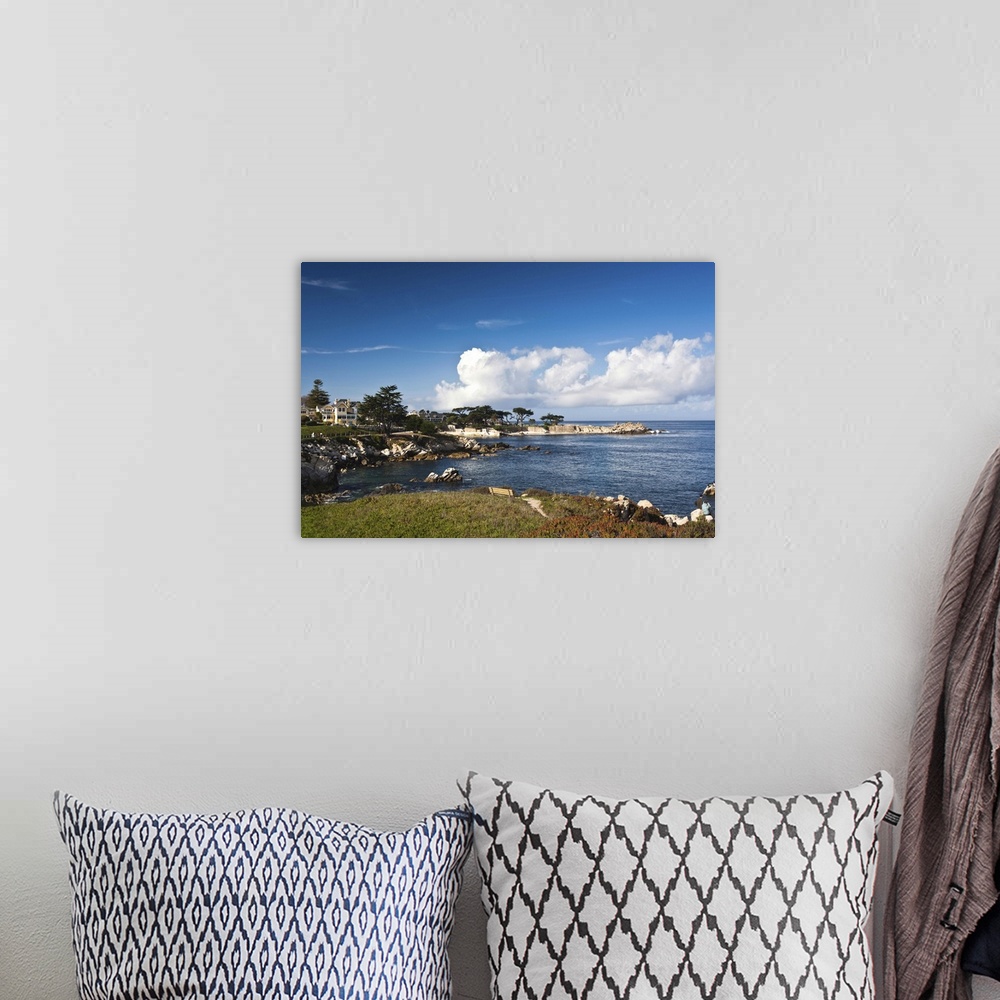 A bohemian room featuring Coastline, Monterey Bay, Monterey, California