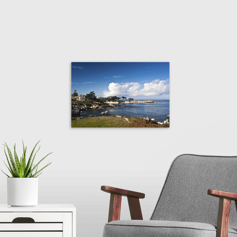 A modern room featuring Coastline, Monterey Bay, Monterey, California
