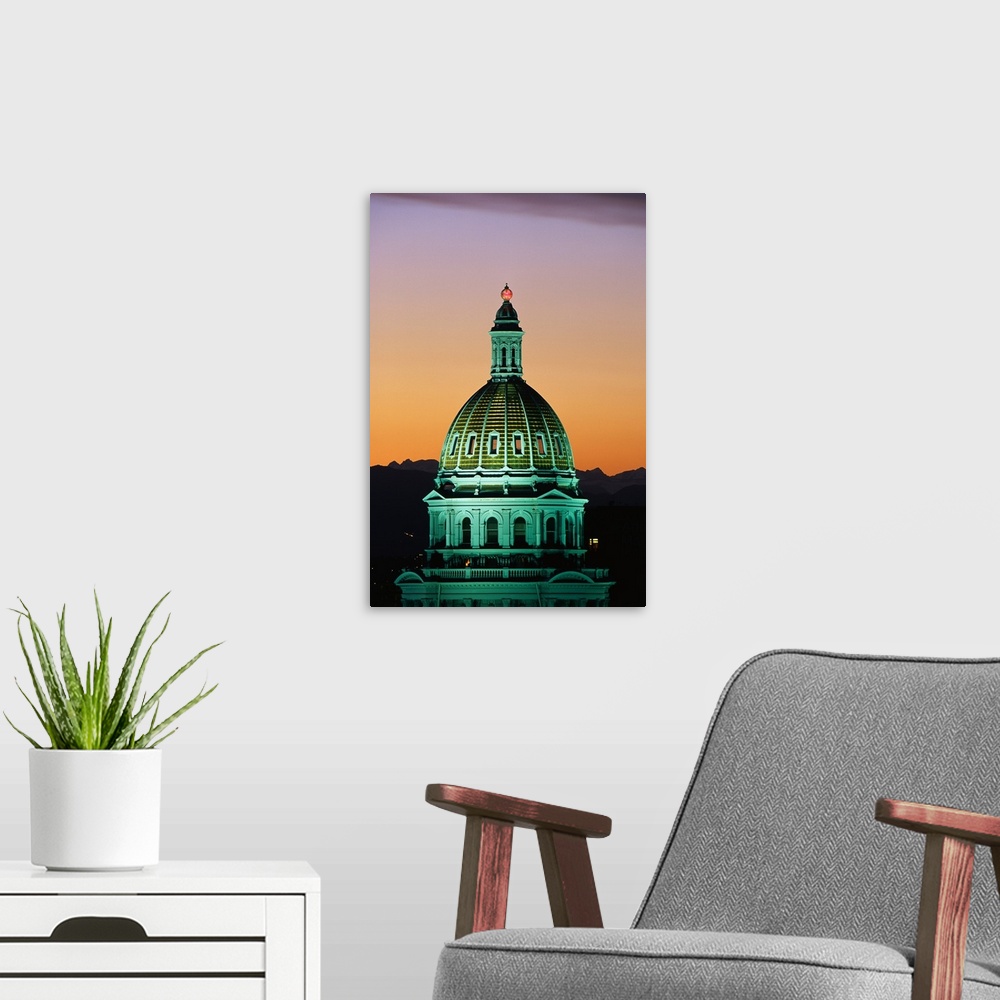 A modern room featuring Colorado State Capitol Building Denver CO