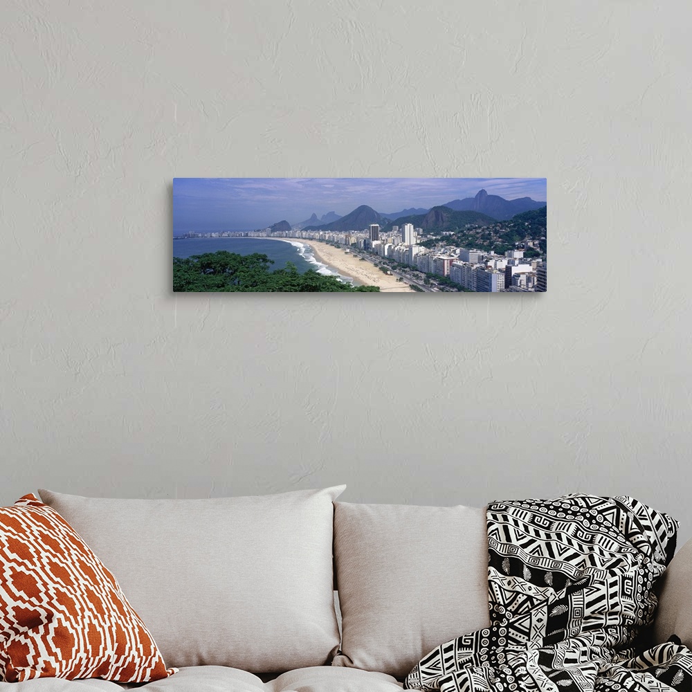 A bohemian room featuring Copacabana Beach Rio de Janeiro Brazil