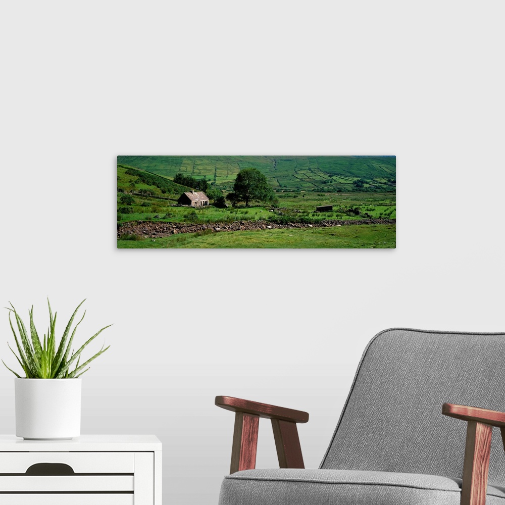 A modern room featuring Countryside Scene Connemara County Galway Ireland