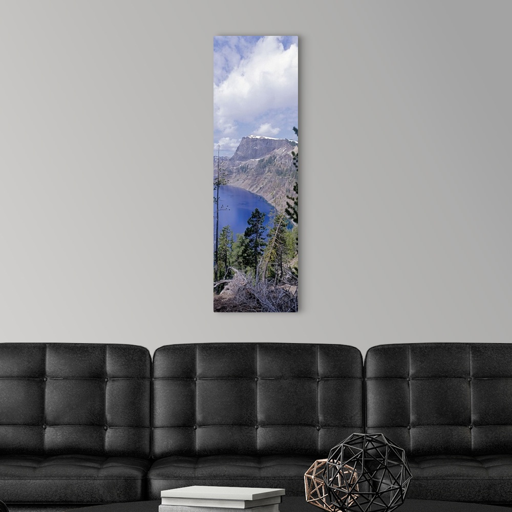 A modern room featuring Crater Lake Crater Lake National Park OR