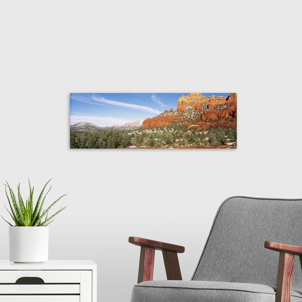 A modern room featuring Crimson Cliffs Capital Butte Munds Mountain Wilderness Sedona AZ