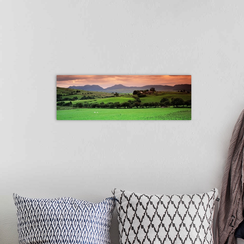 A bohemian room featuring Cumbrian Mountains Snowdonia National Park Wales