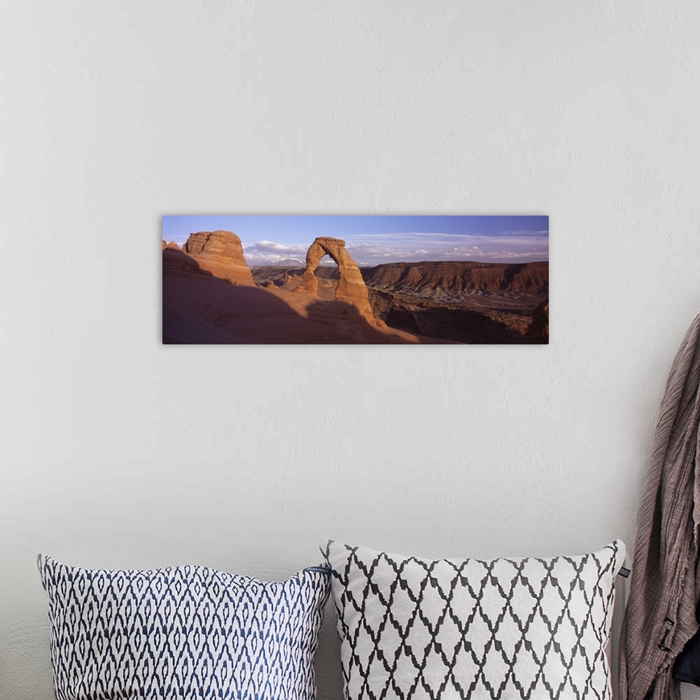 A bohemian room featuring Delicate Arch Arches National Park UT