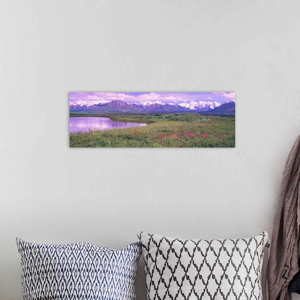 A bohemian room featuring Denali National Park AK