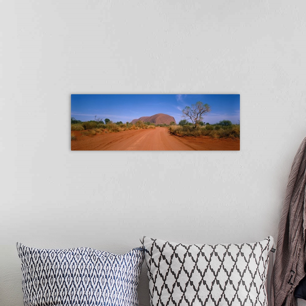 A bohemian room featuring Desert Road and Ayers Rock Australia