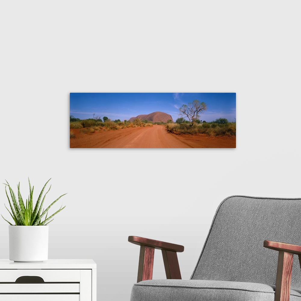 A modern room featuring Desert Road and Ayers Rock Australia