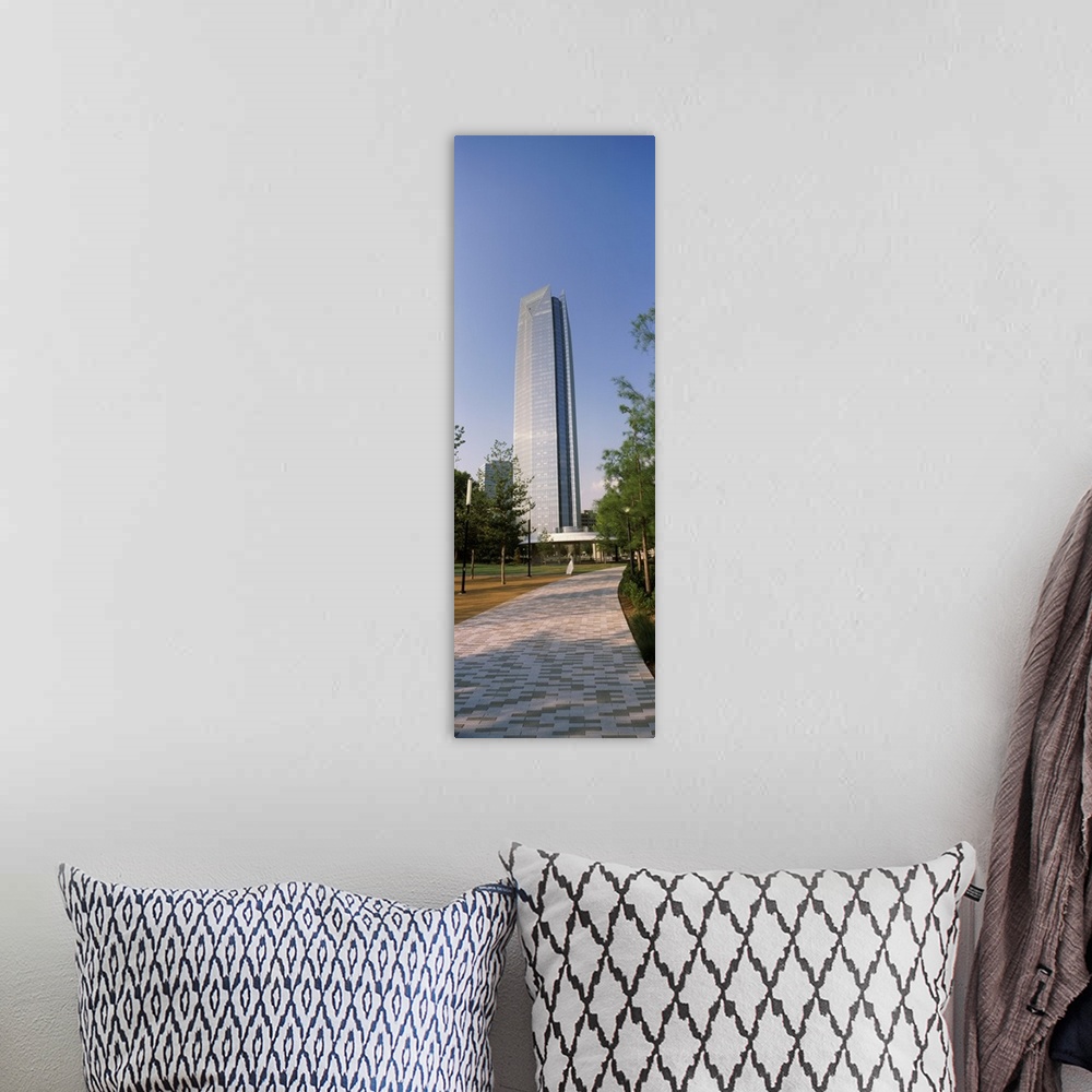A bohemian room featuring Devon Tower in the downtown, Oklahoma City, Oklahoma II