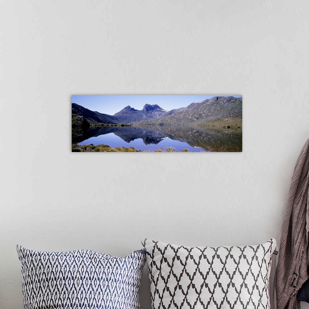 A bohemian room featuring Dove Lake Tasmania Australia