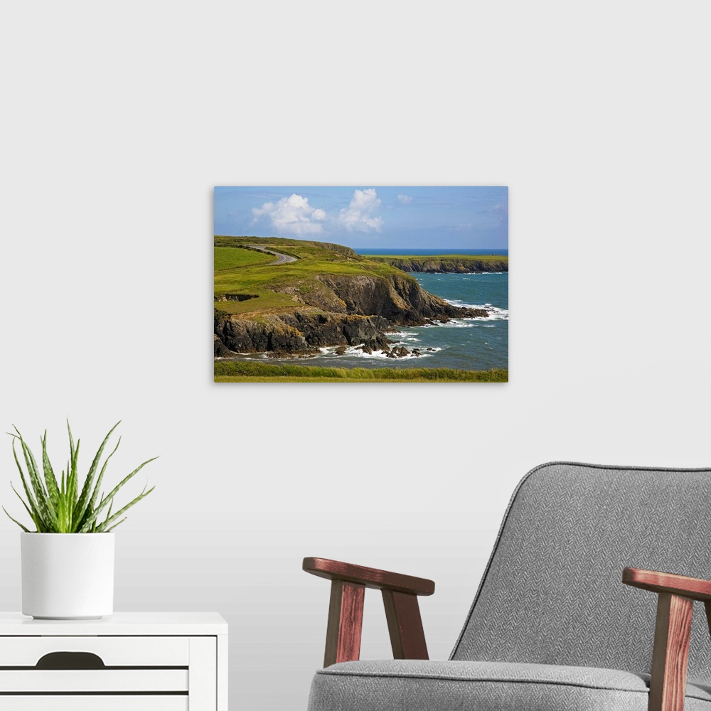 A modern room featuring Dunabrattin Head, The Copper Coast, County Waterford, Ireland