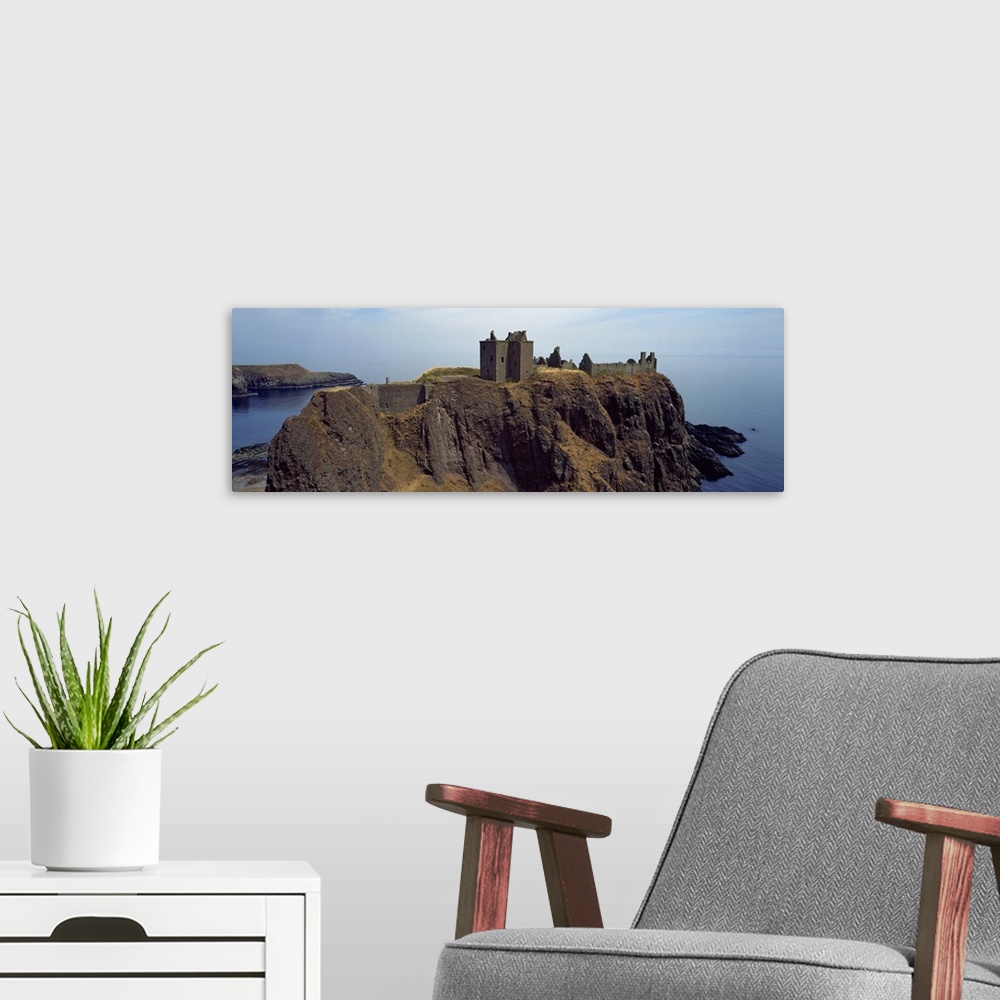 A modern room featuring Dunnottar Castle Aberdeeshire Scotland