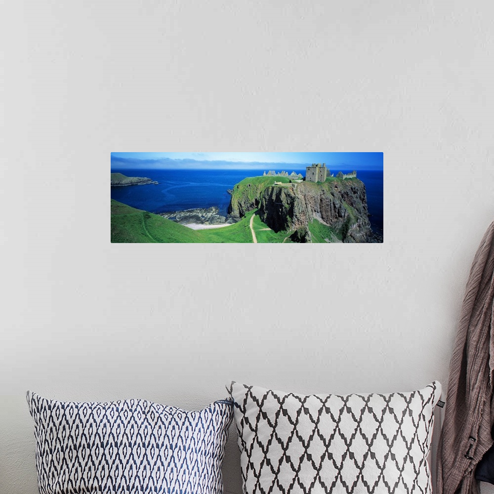 A bohemian room featuring Dunnottar Castle Grampian Scotland