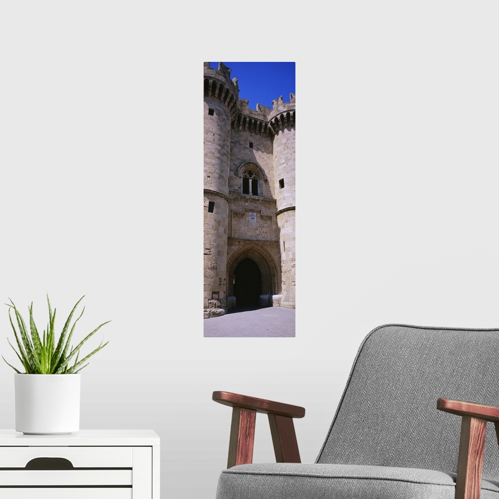 A modern room featuring Entrance of a palace, Palace Of The Grand Masters of the Knights, Rhodes, Greece