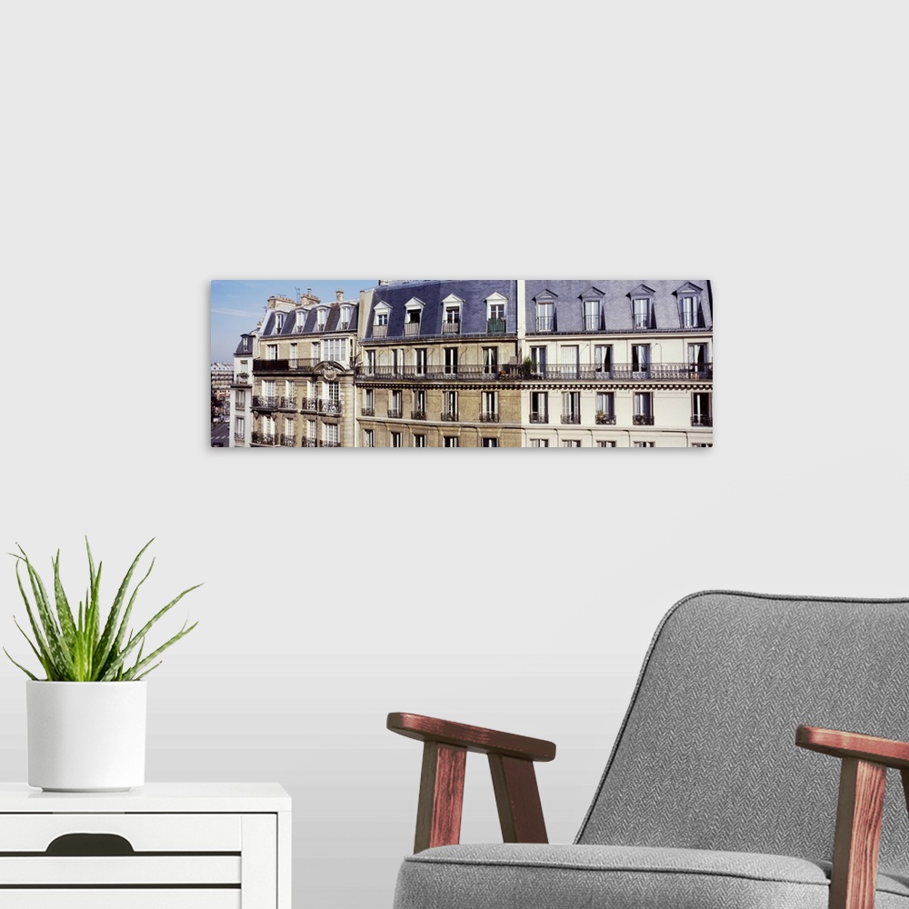 A modern room featuring Facade of a building, Paris, France