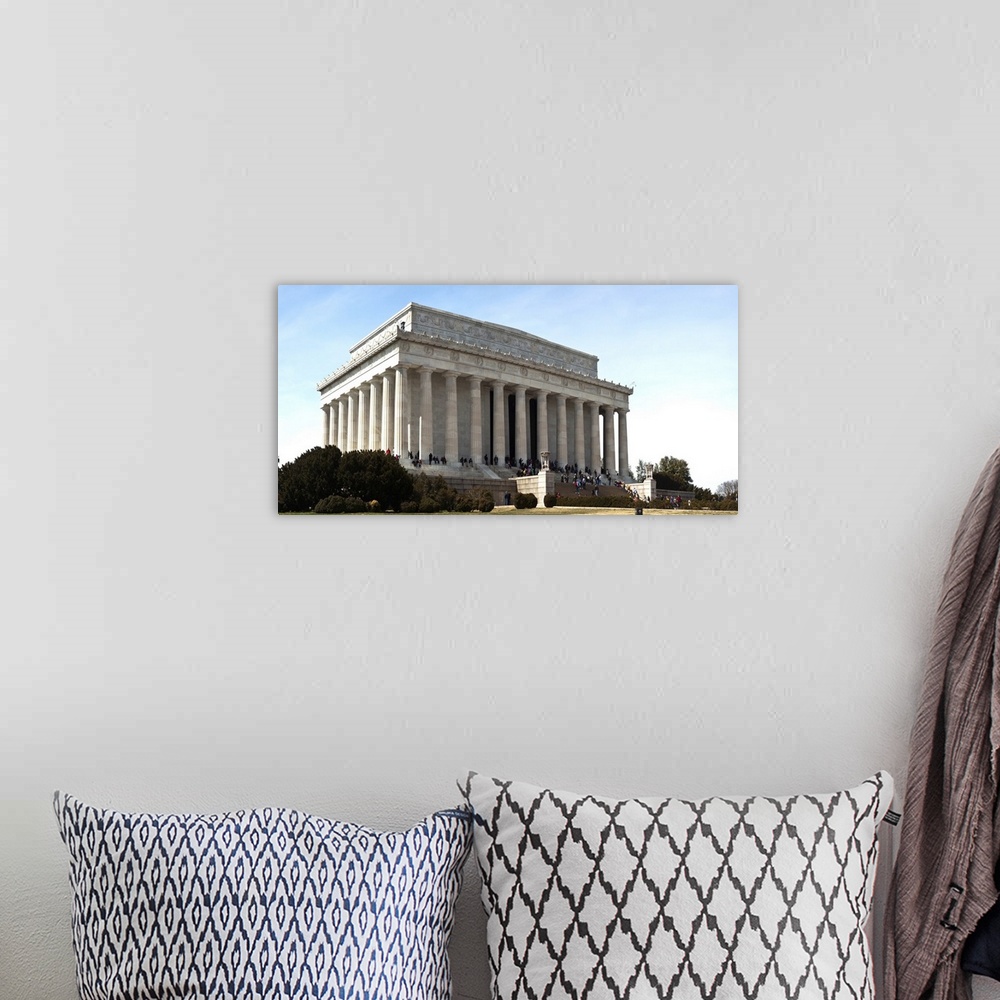 A bohemian room featuring Facade of the Lincoln Memorial, The Mall, Washington DC
