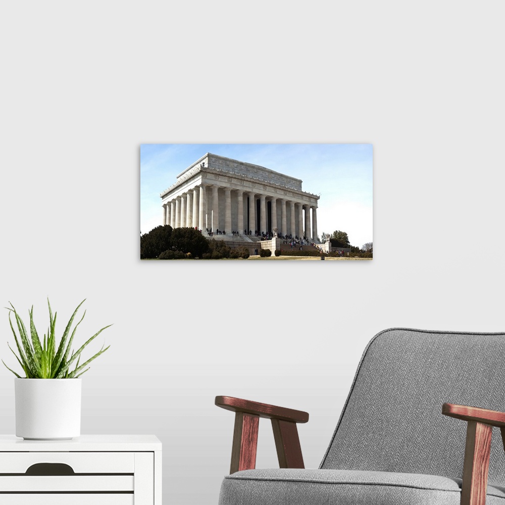 A modern room featuring Facade of the Lincoln Memorial, The Mall, Washington DC