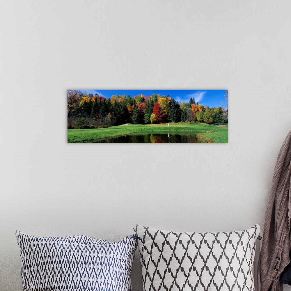 A bohemian room featuring Farm Resort Golf Course VT