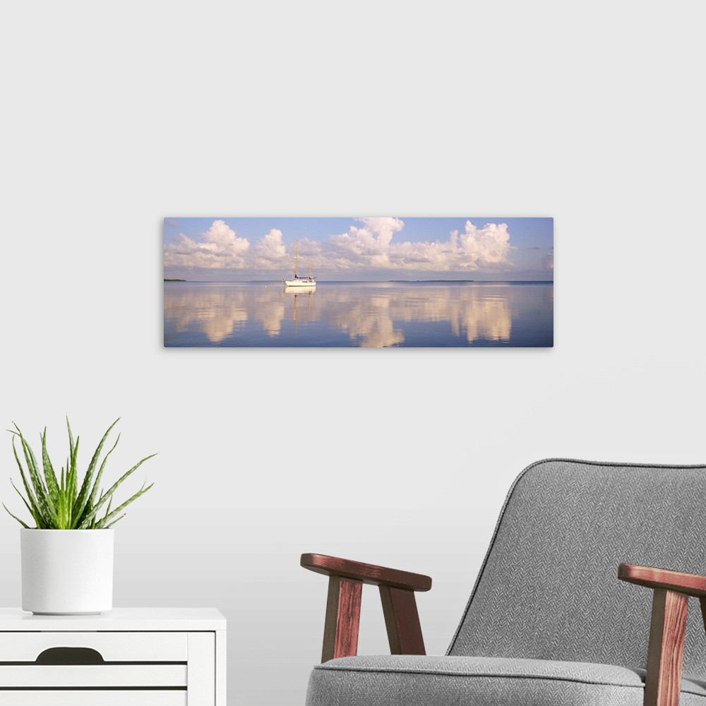 A modern room featuring Florida, Florida Keys, Boat floating in sea