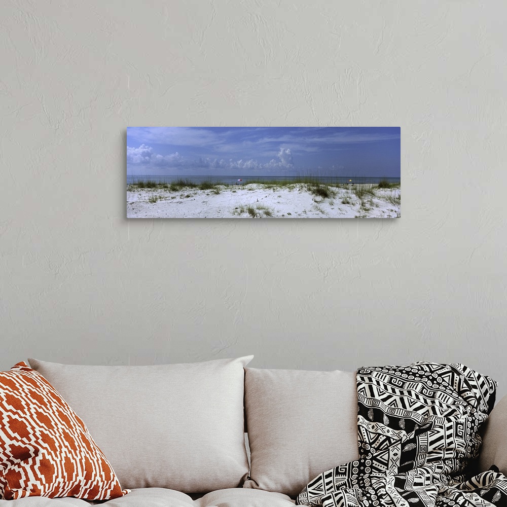 A bohemian room featuring Florida, Gulf of Mexico, St. George Island State Park, People on the beach