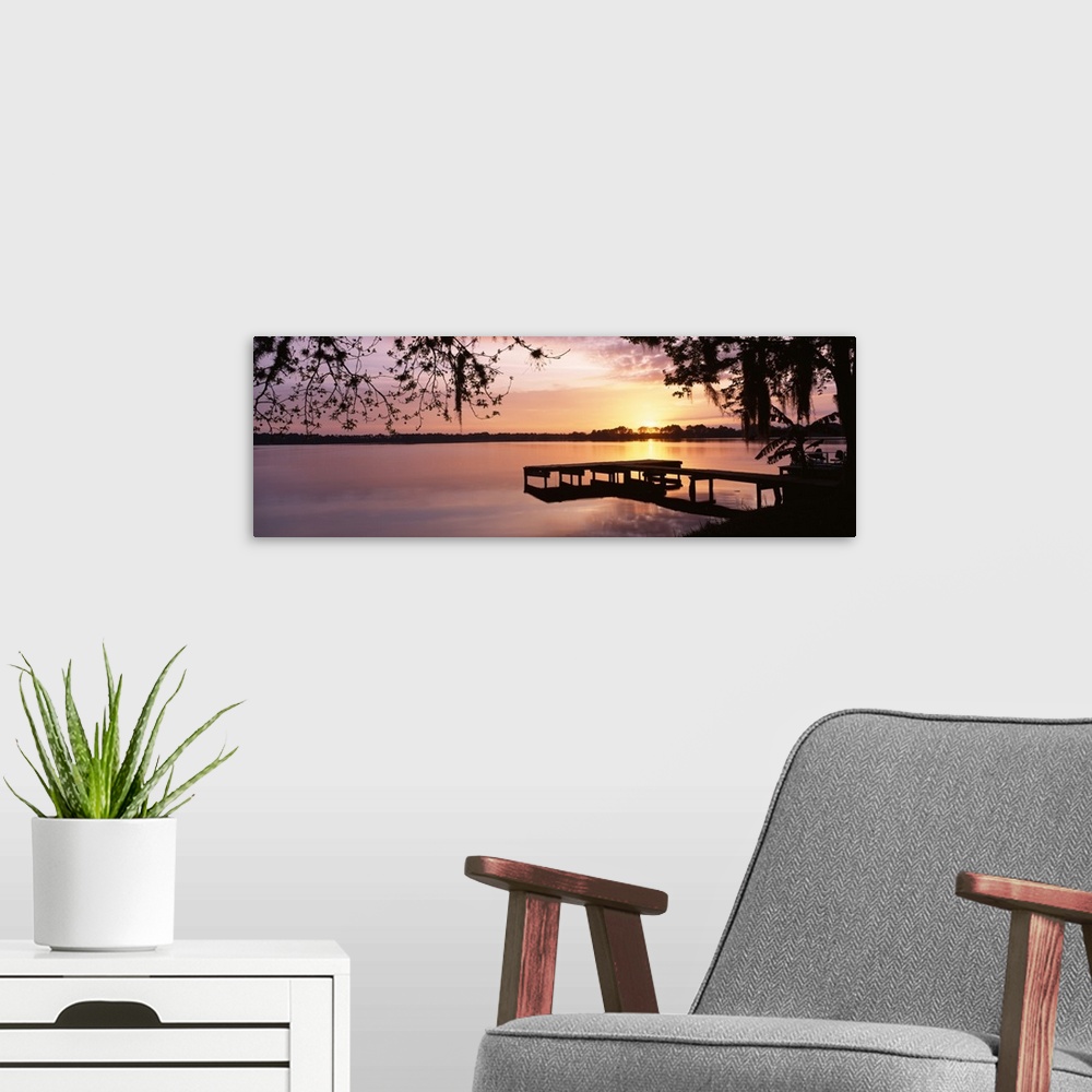 A modern room featuring Florida, Orlando, Koa Campground, Lake Whippoorwill, Sunrise