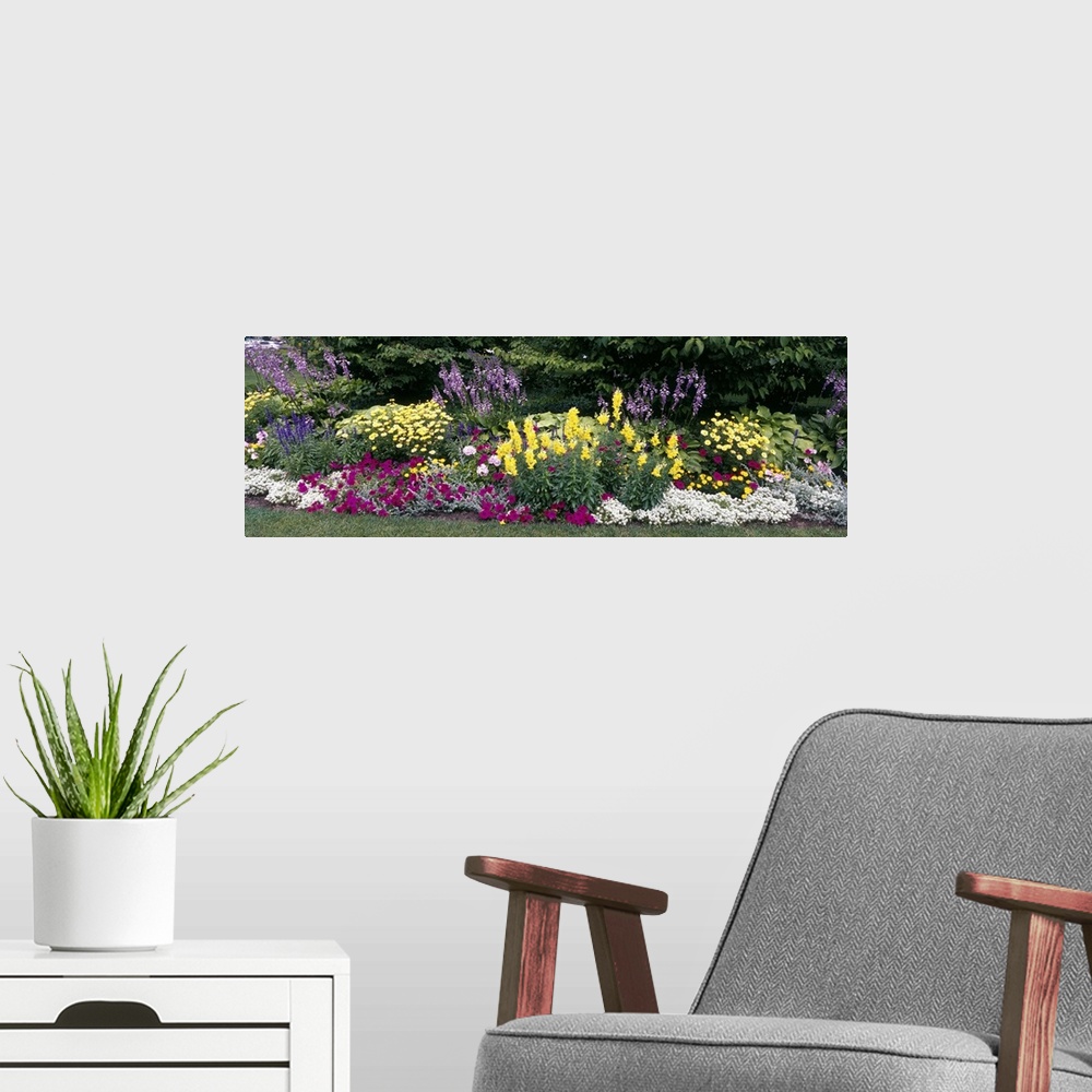 A modern room featuring Flowering Border Niagara Parks Botanical Gardens Ontario Canada