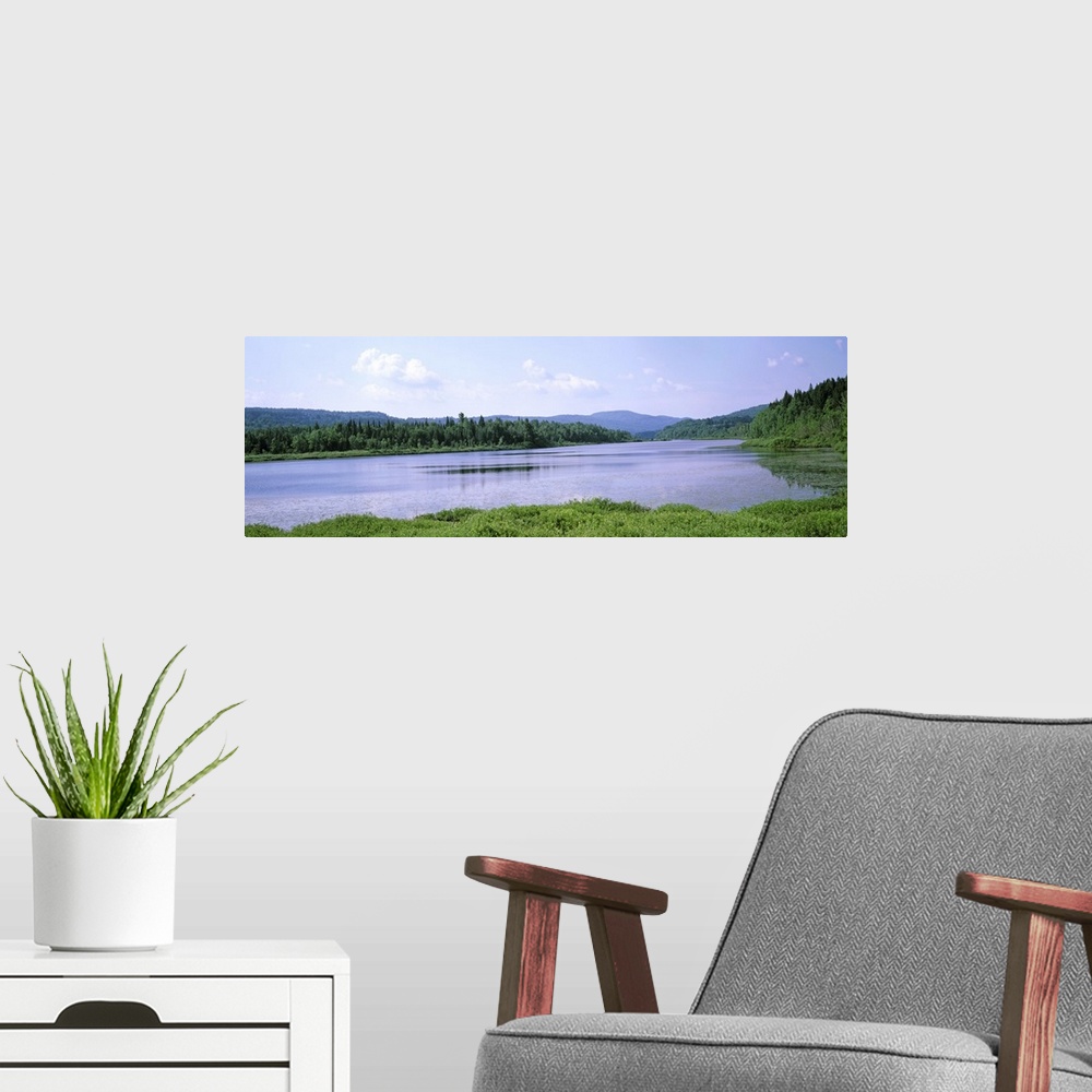 A modern room featuring Germany, Berlin, Central Vermont, Bernil Corners, Mountain range along the Berlin Pond