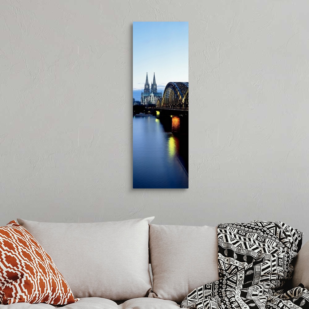 A bohemian room featuring Germany, Cologne, Hohenzollern Bridge