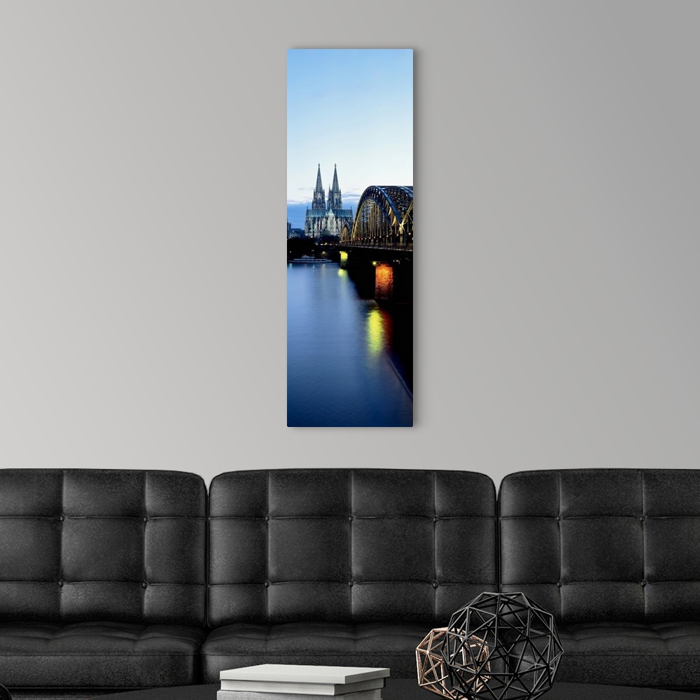 A modern room featuring Germany, Cologne, Hohenzollern Bridge