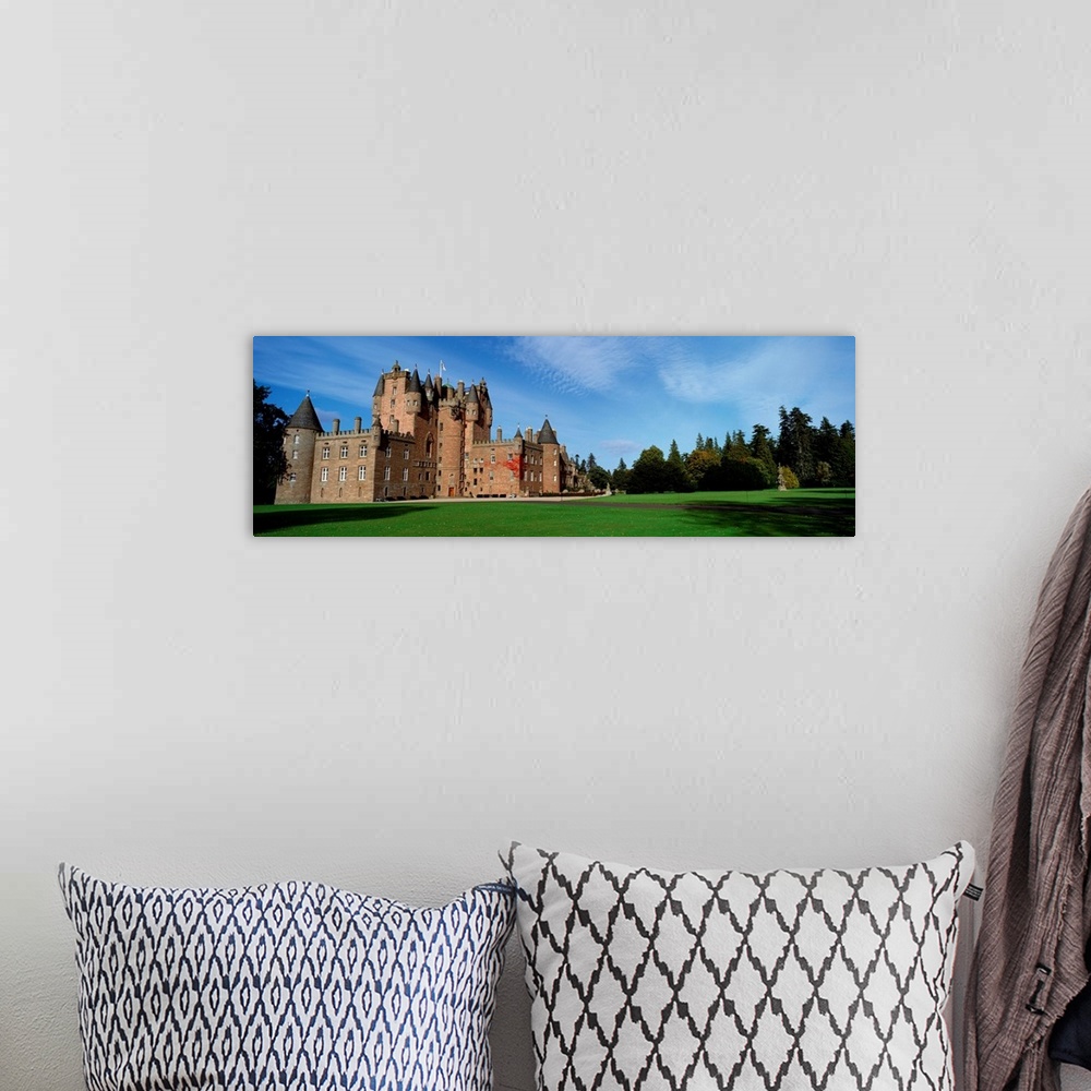 A bohemian room featuring Glamis Castle Highlands Scotland