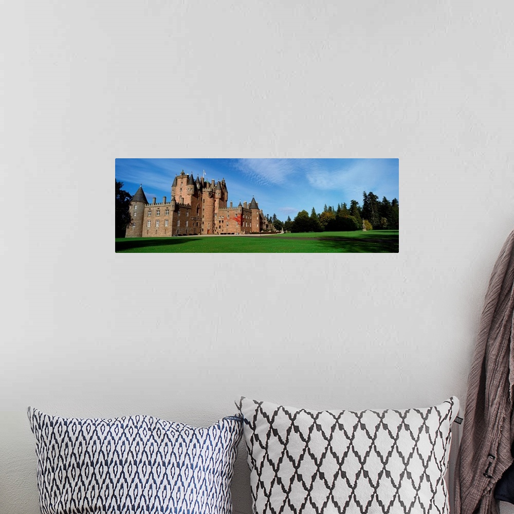 A bohemian room featuring Glamis Castle Highlands Scotland