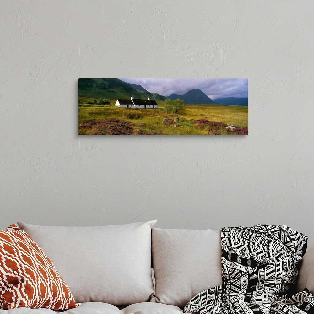A bohemian room featuring Glen Coe Perthshire Scotland