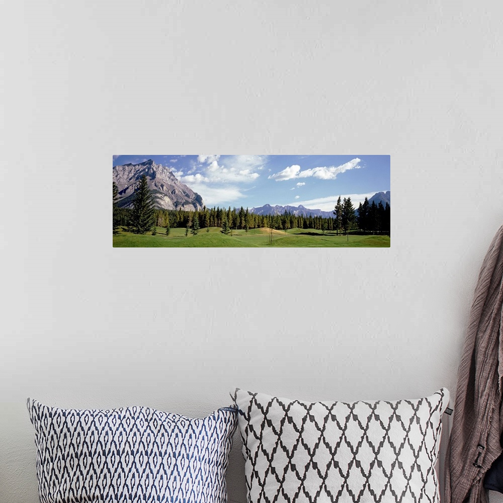 A bohemian room featuring Golf Course Banff Alberta Canada