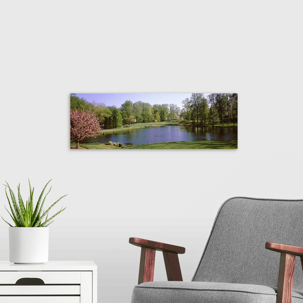 A modern room featuring Golf course, Bethesda Country Club, Bethesda, Montgomery County, Maryland