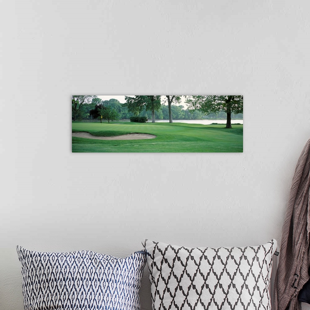 A bohemian room featuring Golf course Kankakee IL USA