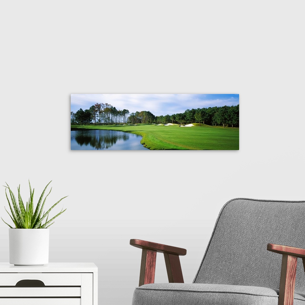 A modern room featuring Golf course, Kilmaric Golf Club, Powells Point, Currituck County, North Carolina