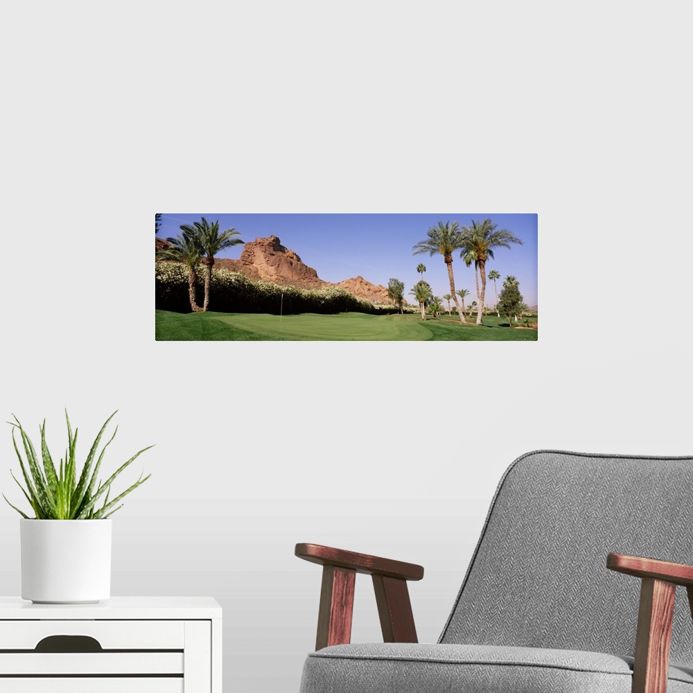 A modern room featuring Golf course near rock formations, Paradise Valley, Maricopa County, Arizona