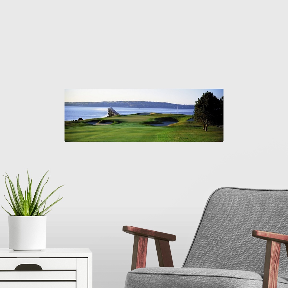 A modern room featuring Golf Course New England