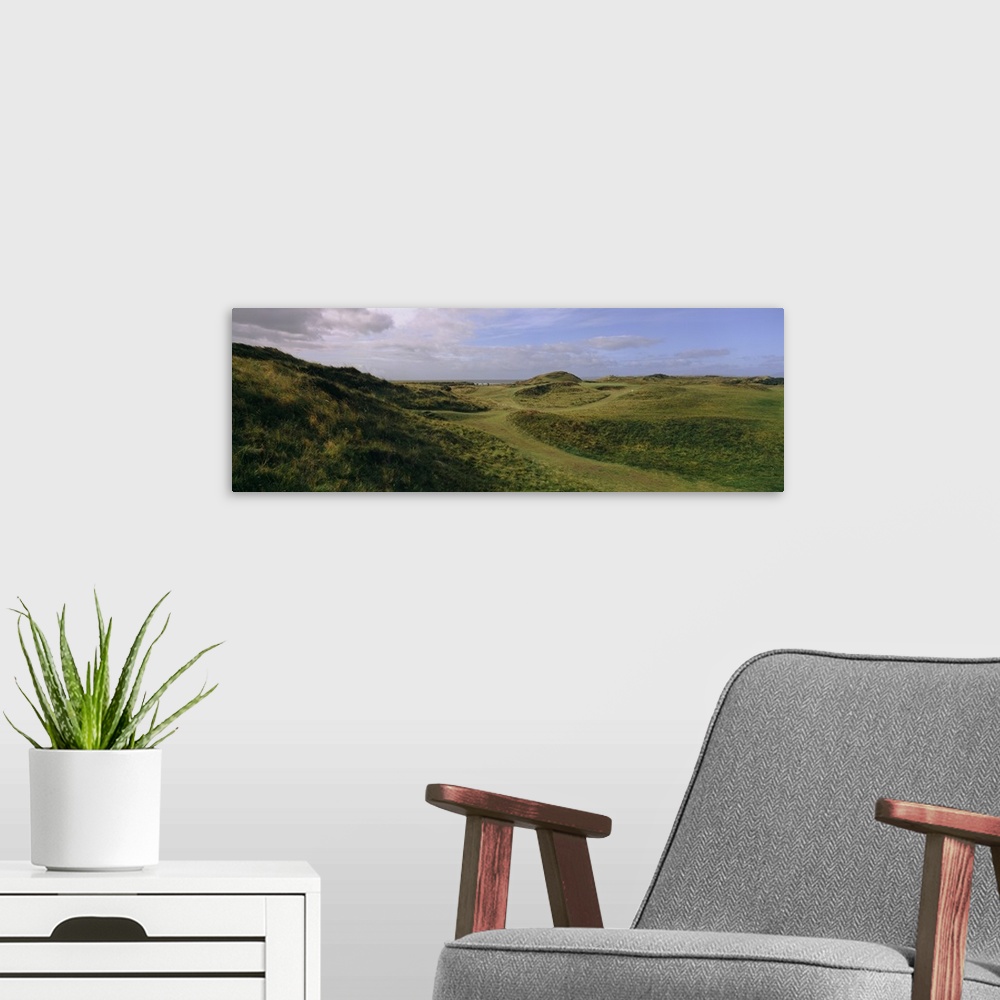 A modern room featuring Golf Course Royal Troon Scotland